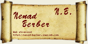 Nenad Berber vizit kartica